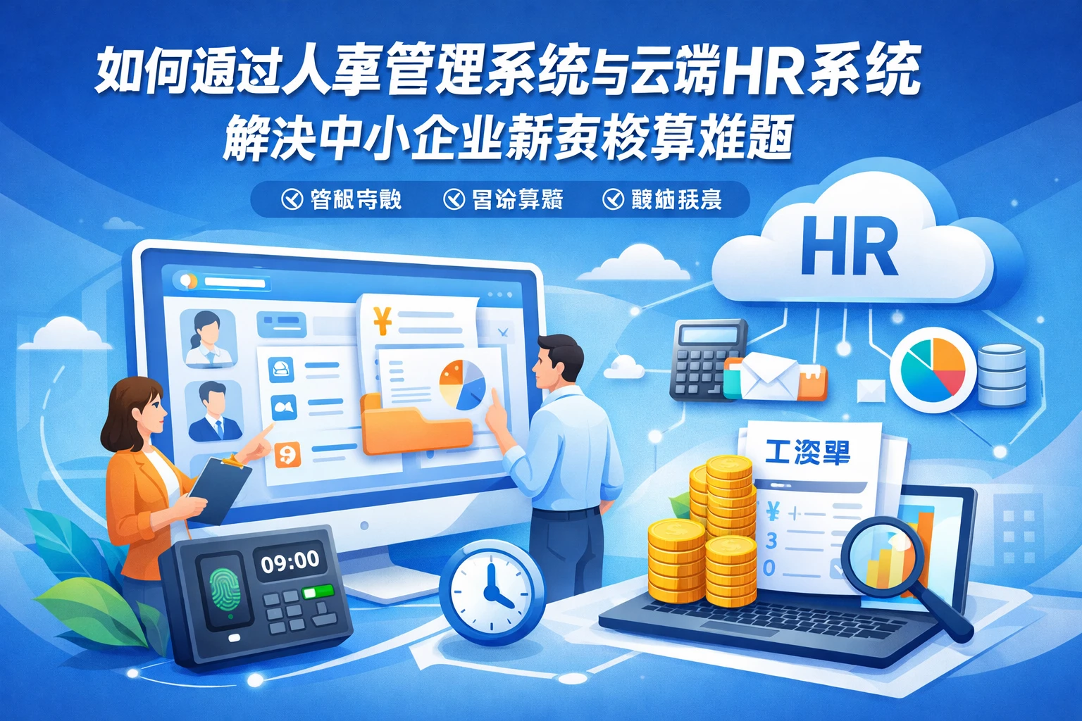 如何通过人事管理系统与云端HR系统解决中小企业薪资核算难题