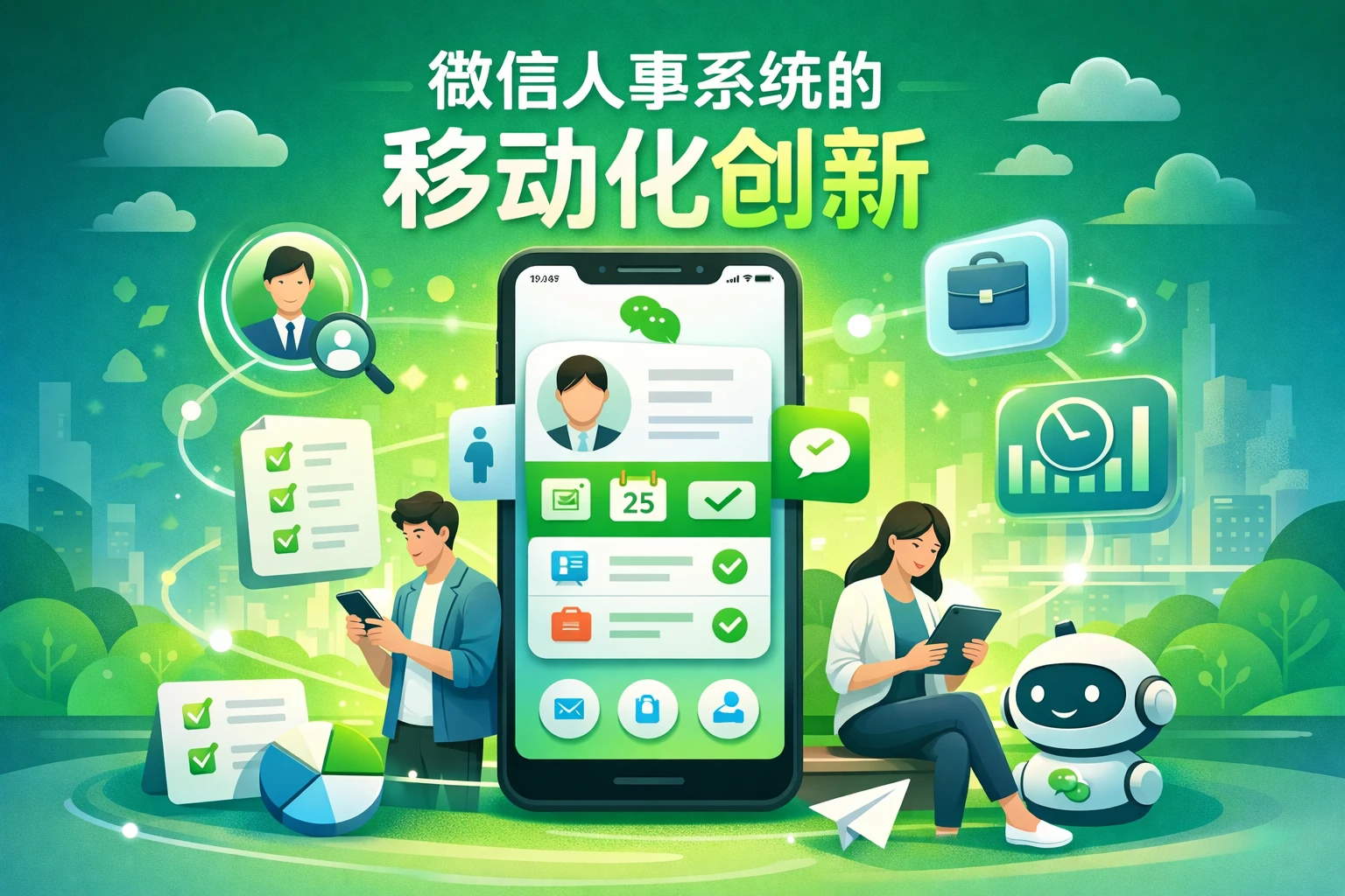 微信人事系统的移动化创新