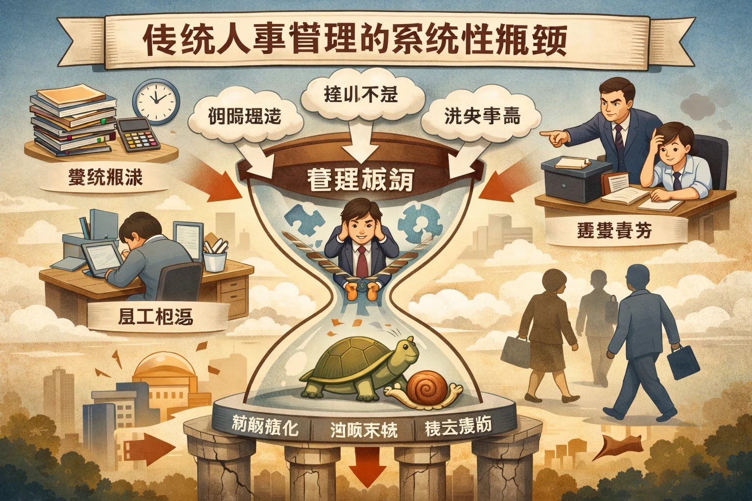 传统人事管理的系统性瓶颈