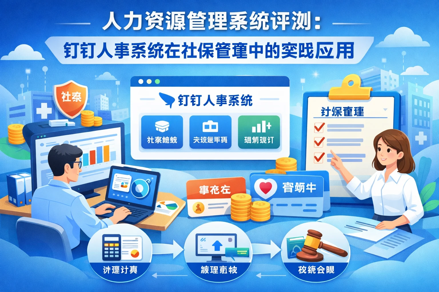 人力资源管理系统评测：钉钉人事系统在社保管理中的实践应用