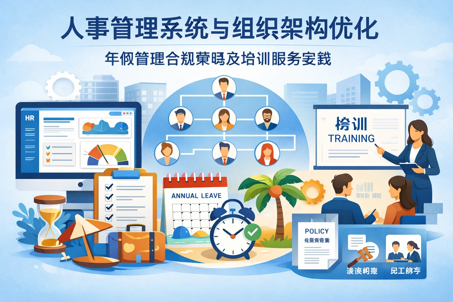 人事管理系统与组织架构优化：年假管理合规策略及培训服务实践