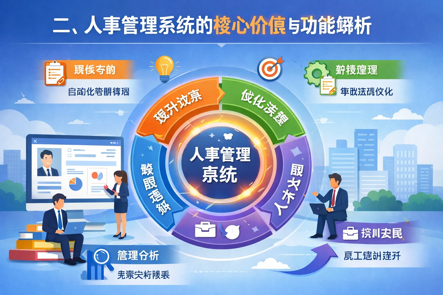 二、人事管理系统的核心价值与功能解析