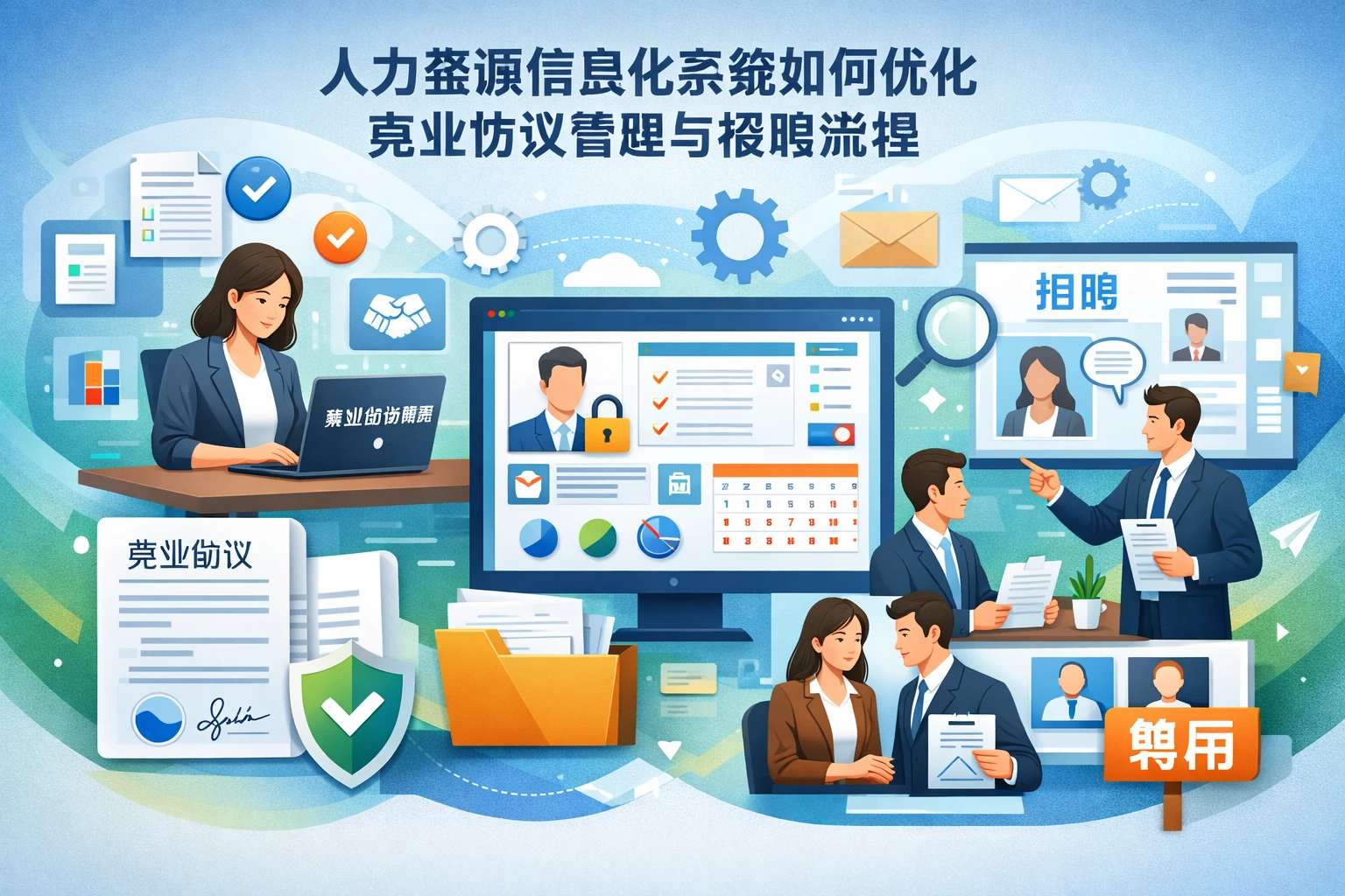 人力资源信息化系统如何优化竞业协议管理与招聘流程