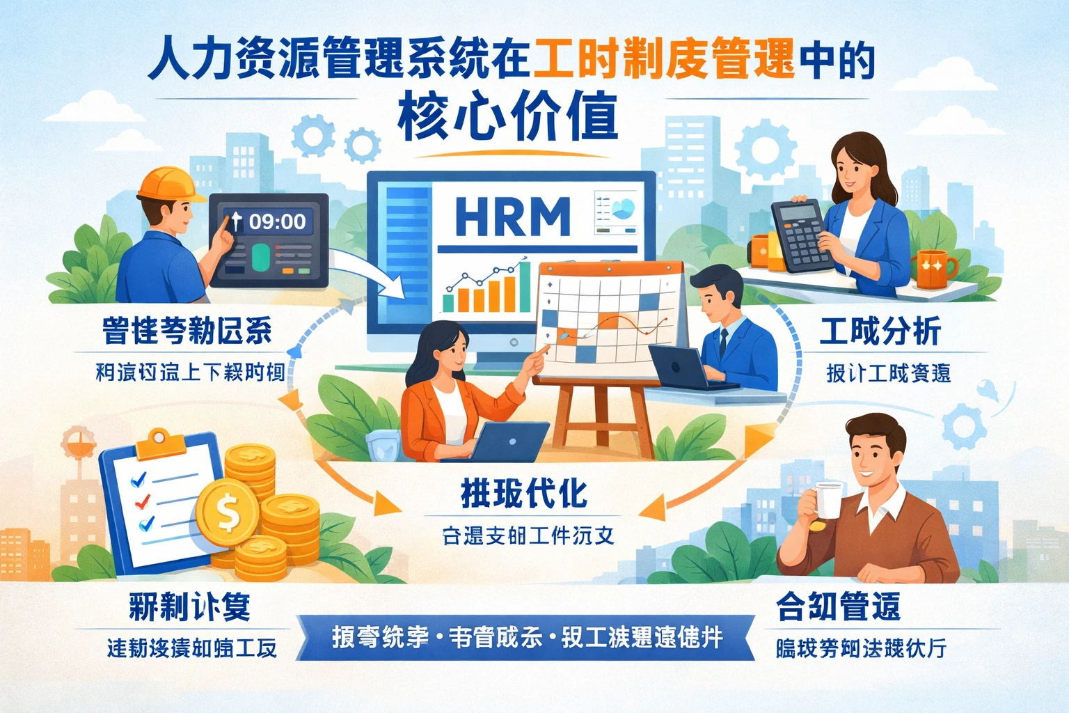 人力资源管理系统在工时制度管理中的核心价值