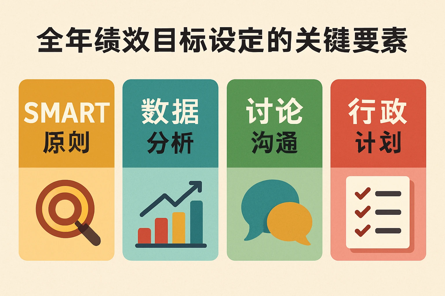 全年绩效目标设定的关键要素