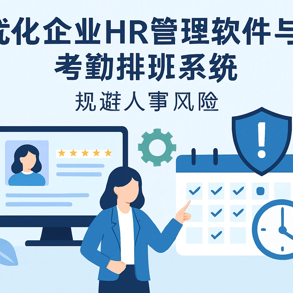 优化企业HR管理软件与考勤排班系统，规避人事风险
