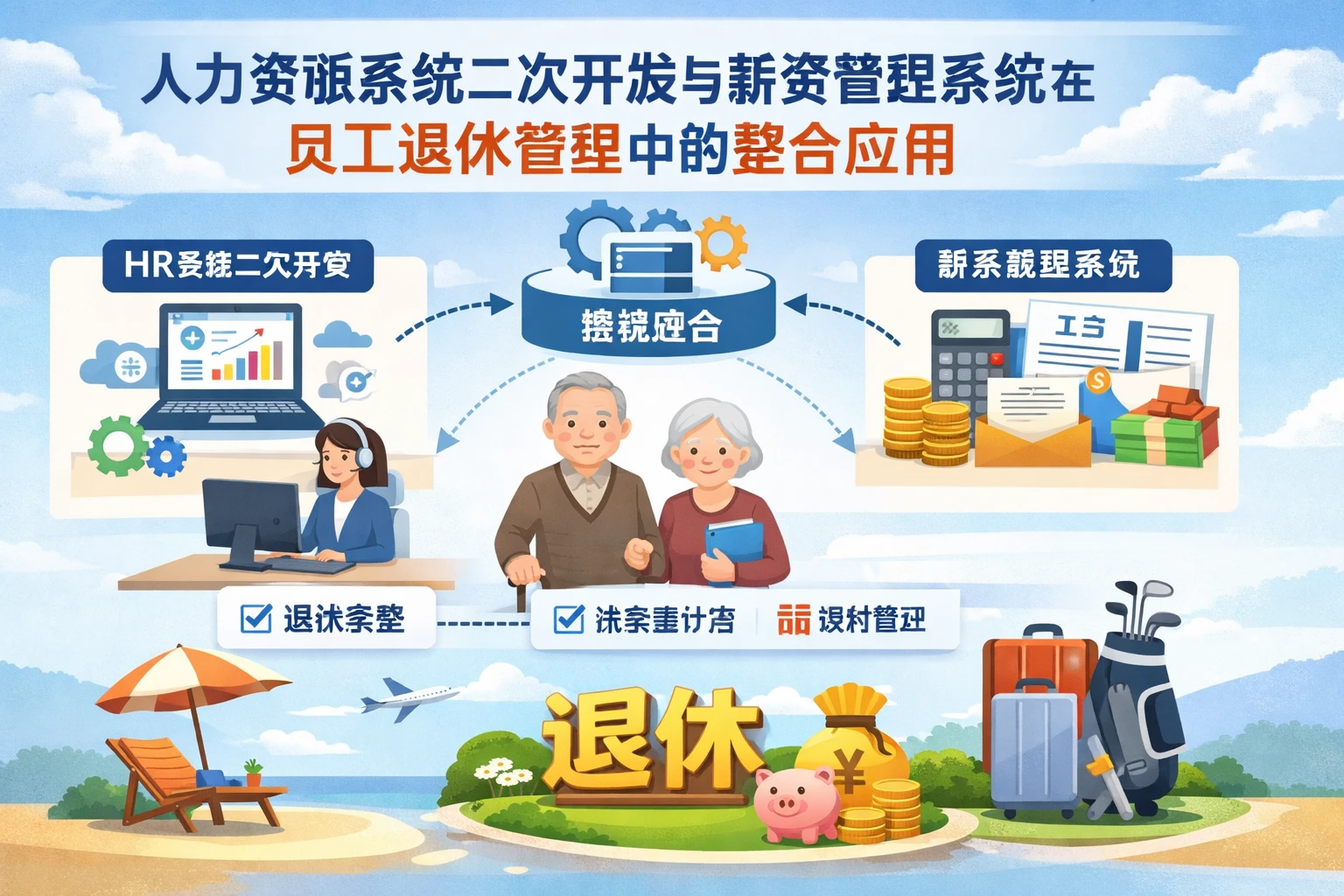 人力资源系统二次开发与薪资管理系统在员工退休管理中的整合应用