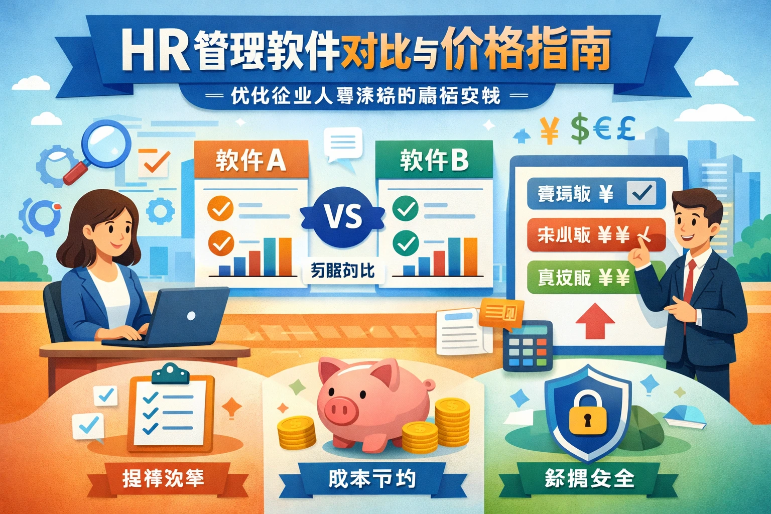 HR管理软件对比与价格指南:优化企业人事系统的最佳实践