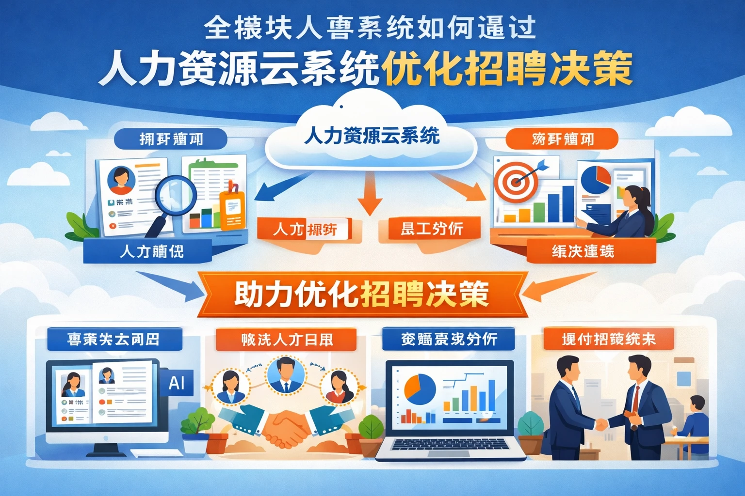 全模块人事系统如何通过人力资源云系统优化招聘决策