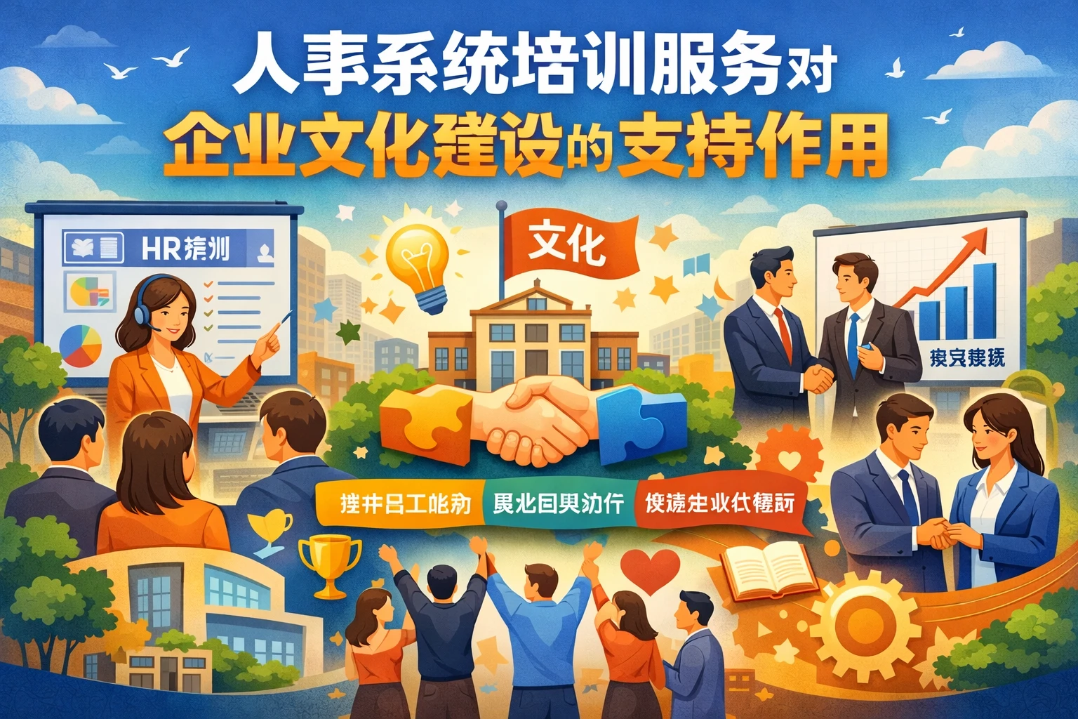 人事系统培训服务对企业文化建设的支持作用