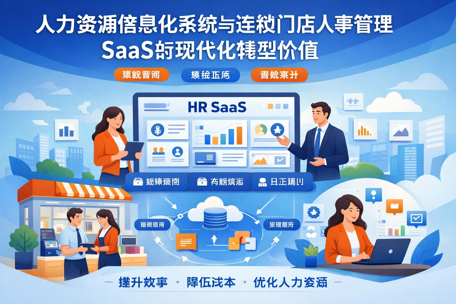人力资源信息化系统与连锁门店人事管理SaaS的现代化转型价值
