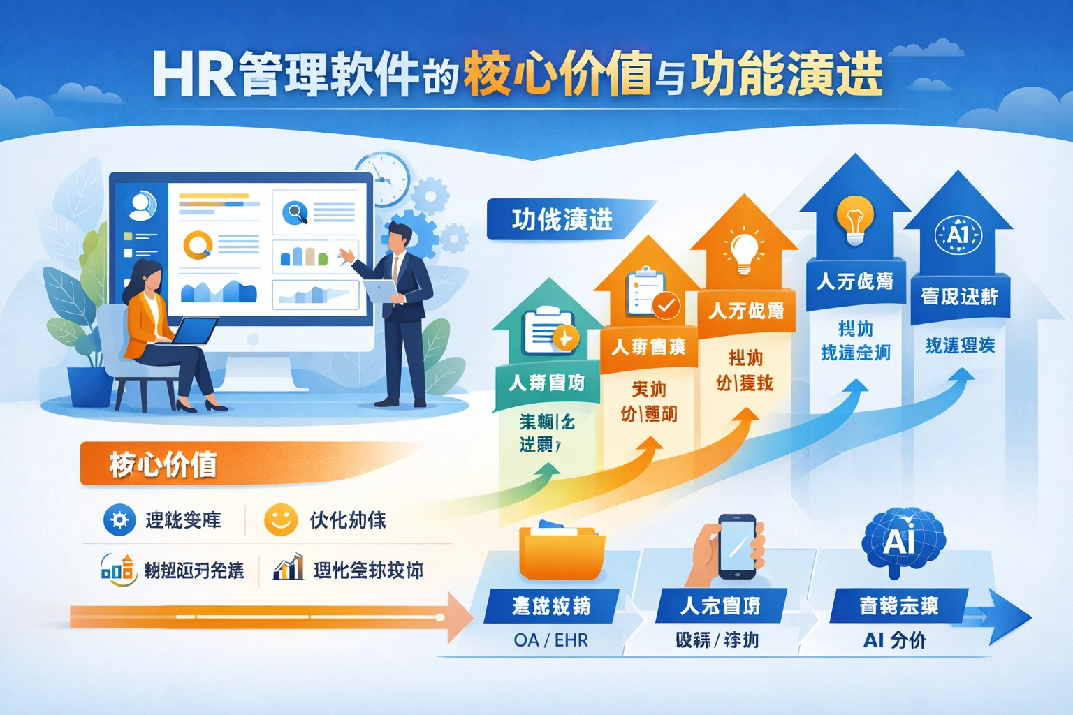 HR管理软件的核心价值与功能演进