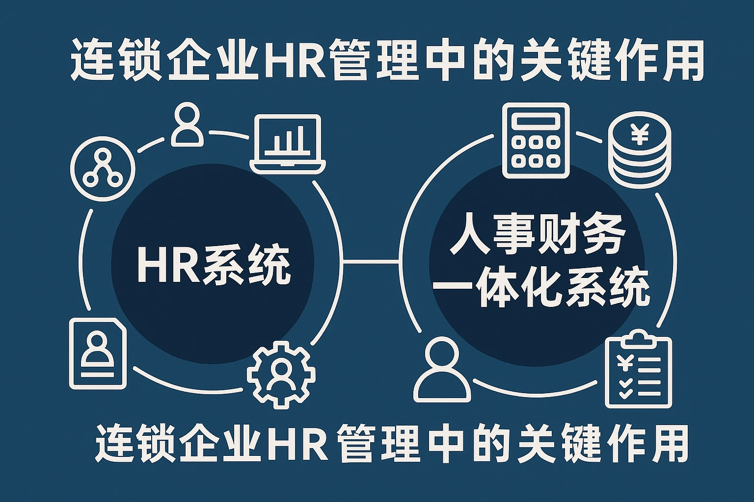 人力资源系统与人事财务一体化系统在连锁企业HR管理中的关键作用