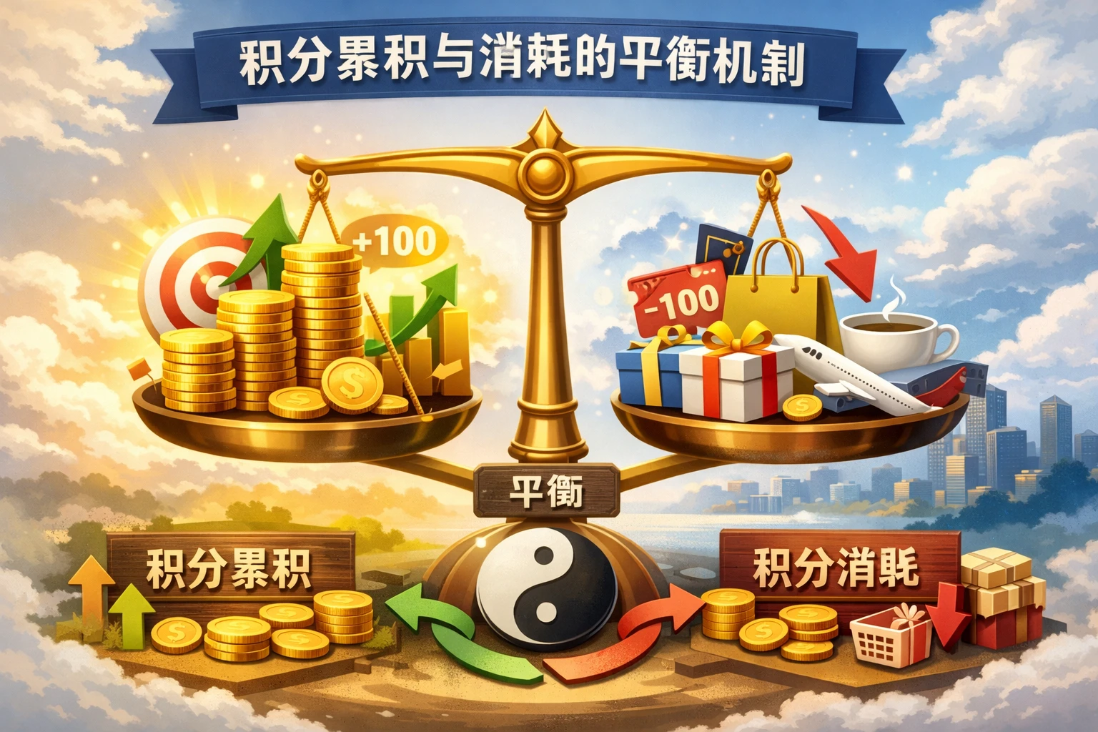 积分累积与消耗的平衡机制