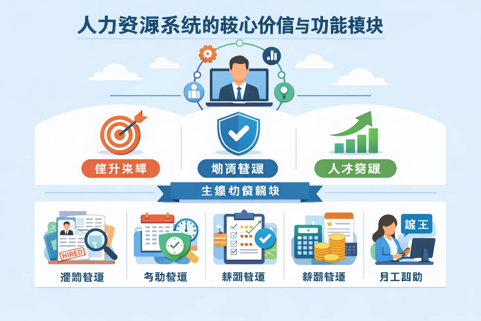 人力资源系统的核心价值与功能模块