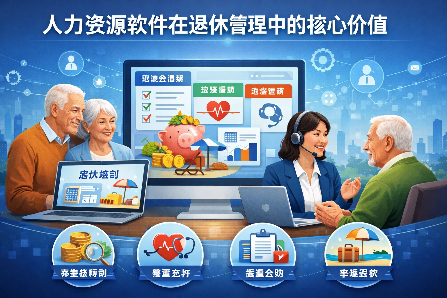 人力资源软件在退休管理中的核心价值