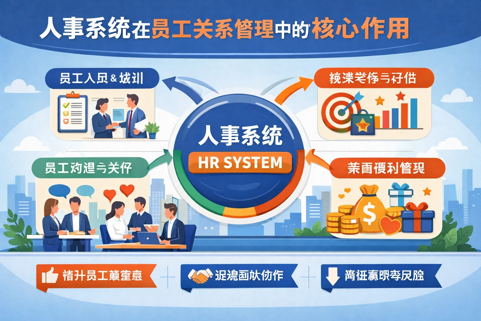 人事系统在员工关系管理中的核心作用
