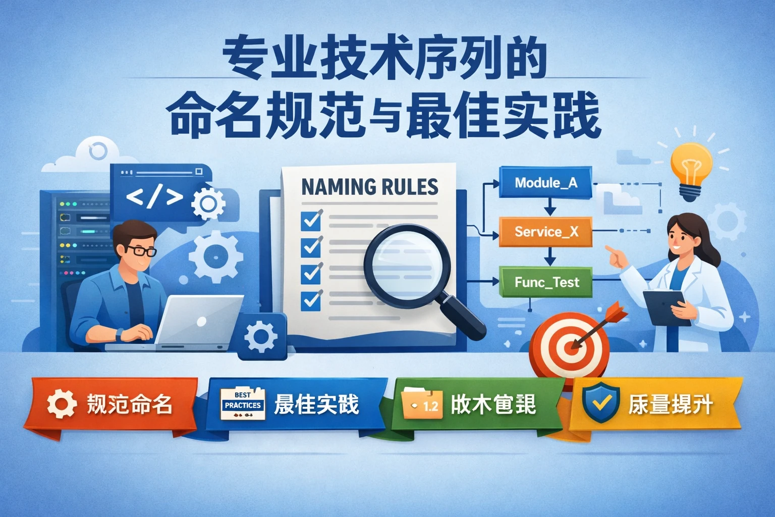 专业技术序列的命名规范与最佳实践