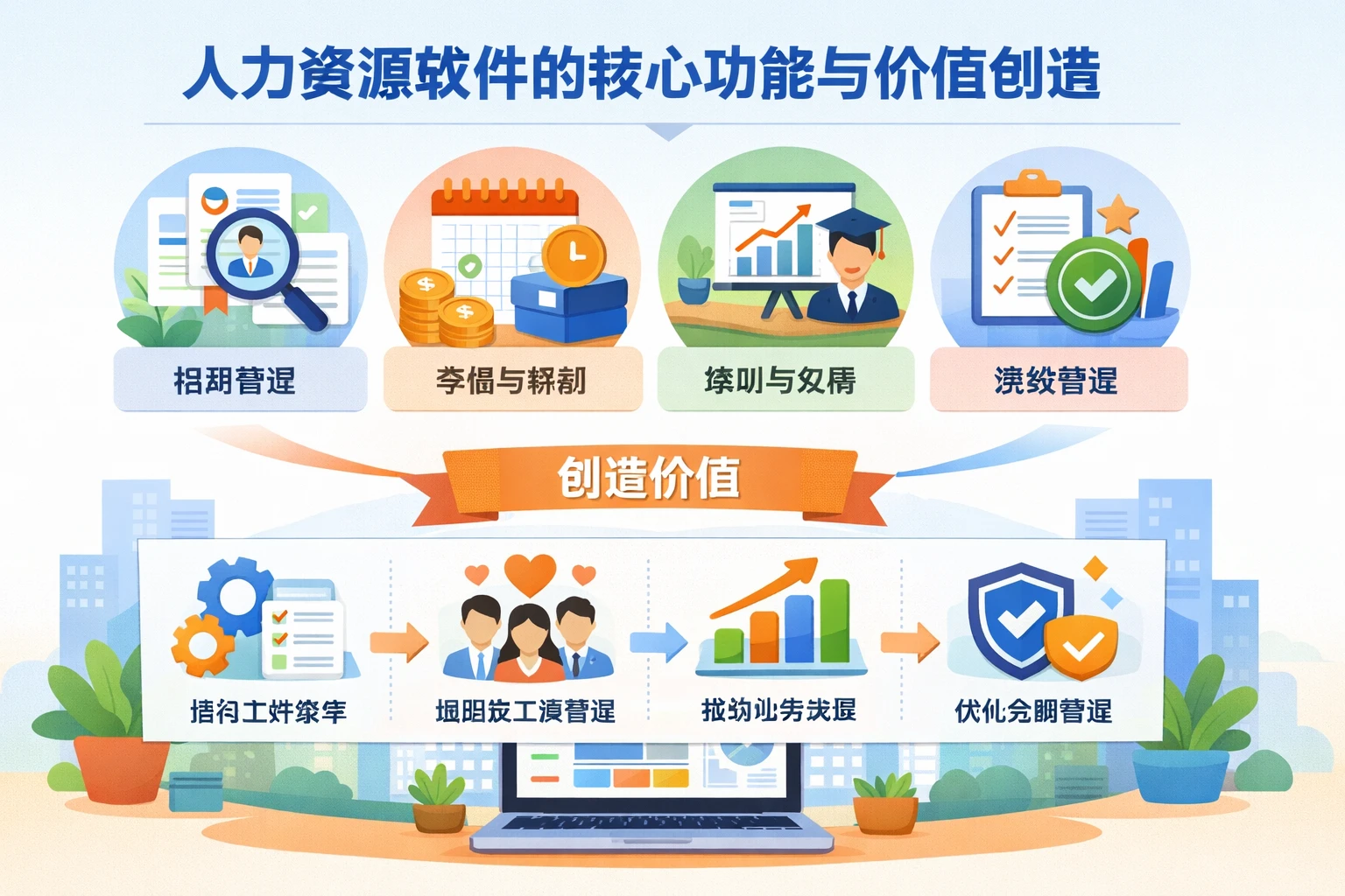 人力资源软件的核心功能与价值创造