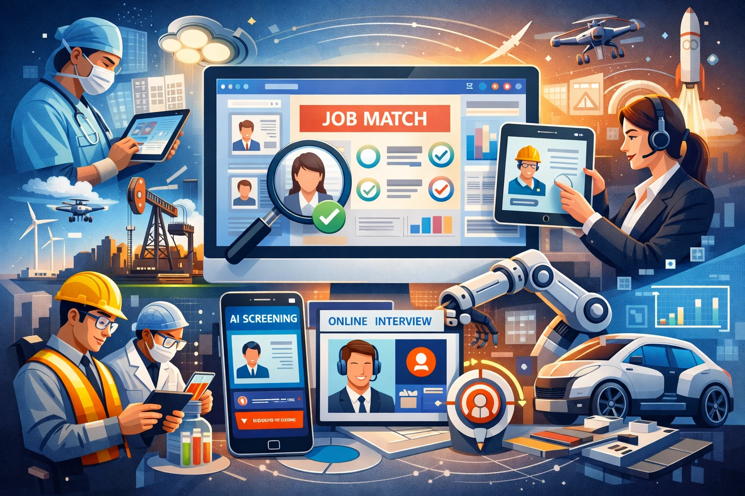 招聘管理软件在特定行业人才招募中的创新应用