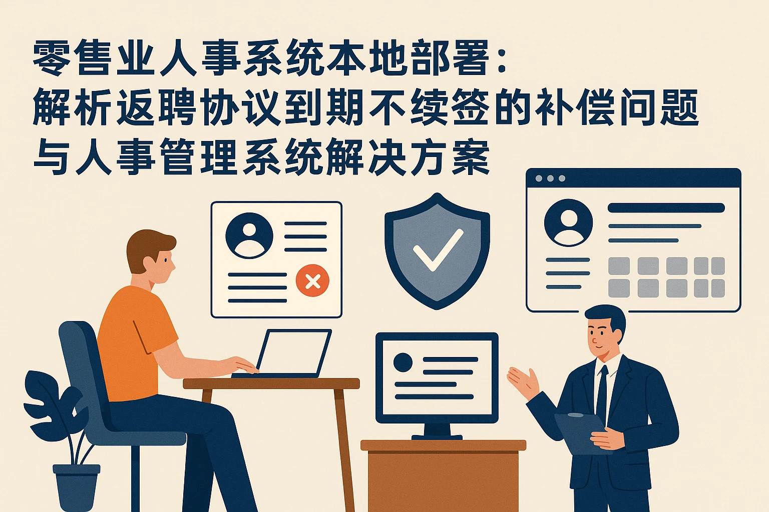 零售业人事系统本地部署：解析返聘协议到期不续签的补偿问题与人事管理系统解决方案