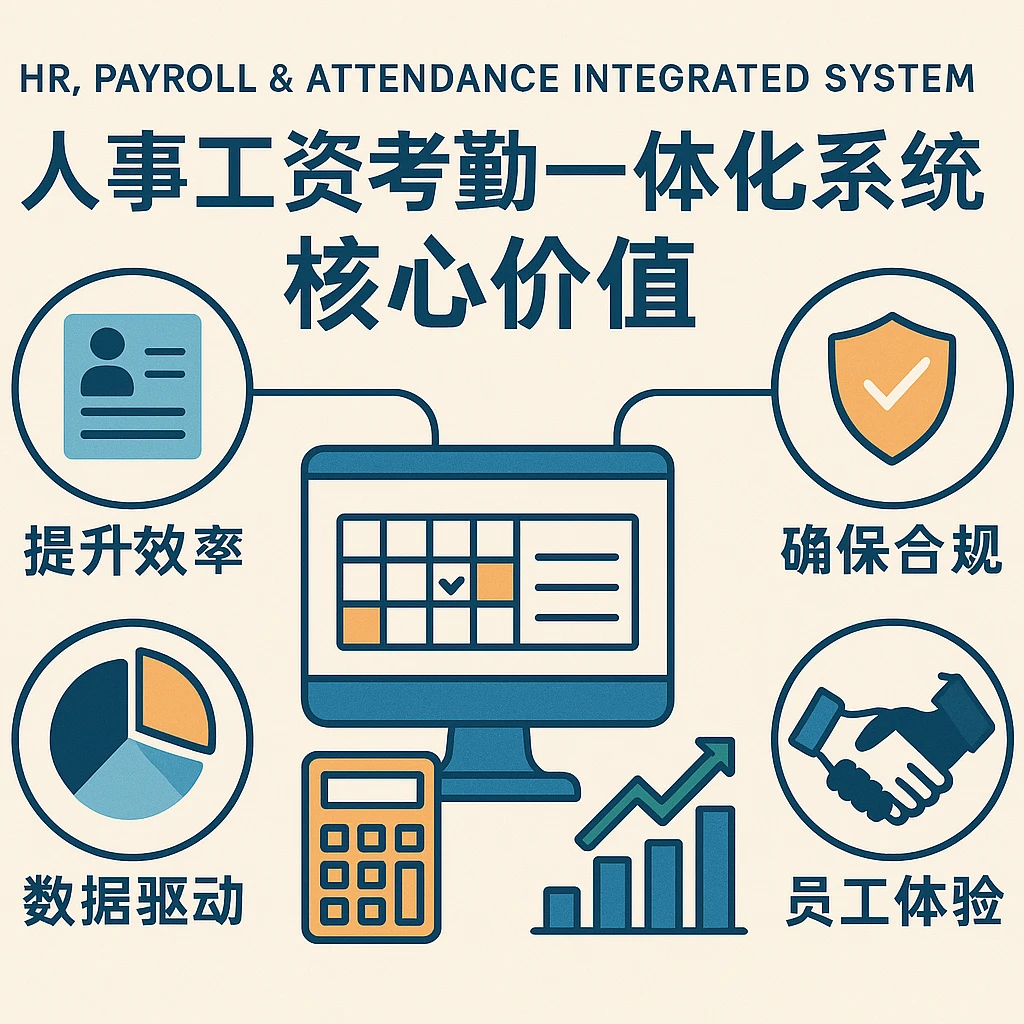 人事工资考勤一体化系统的核心价值
