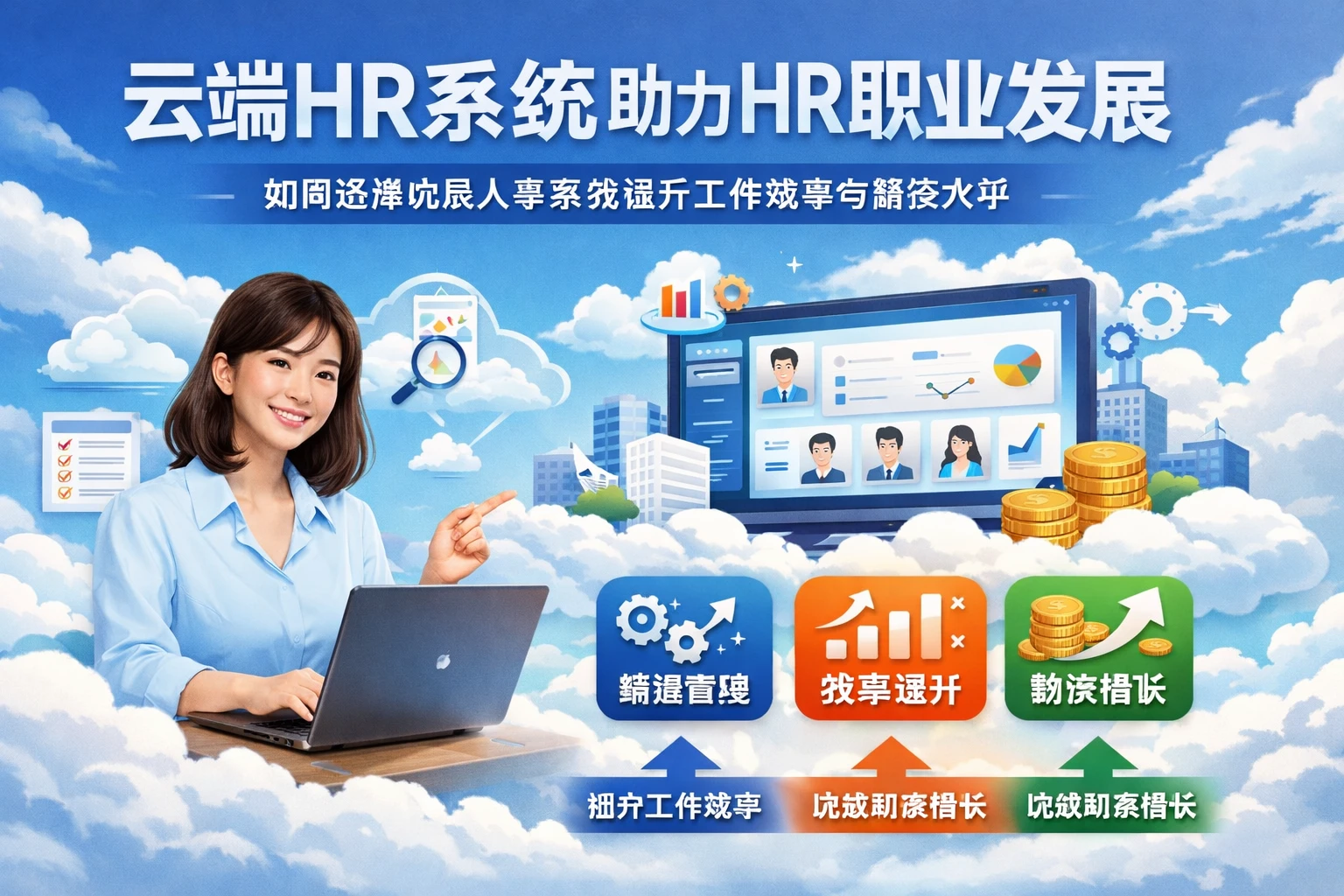 云端HR系统助力HR职业发展:如何选择优质人事系统提升工作效率与薪资水平