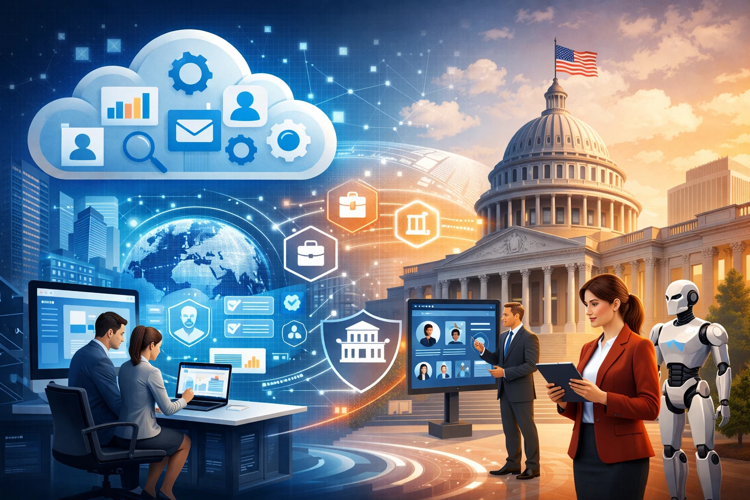 现代人力资源管理系统：从云端到政府的智能化转型