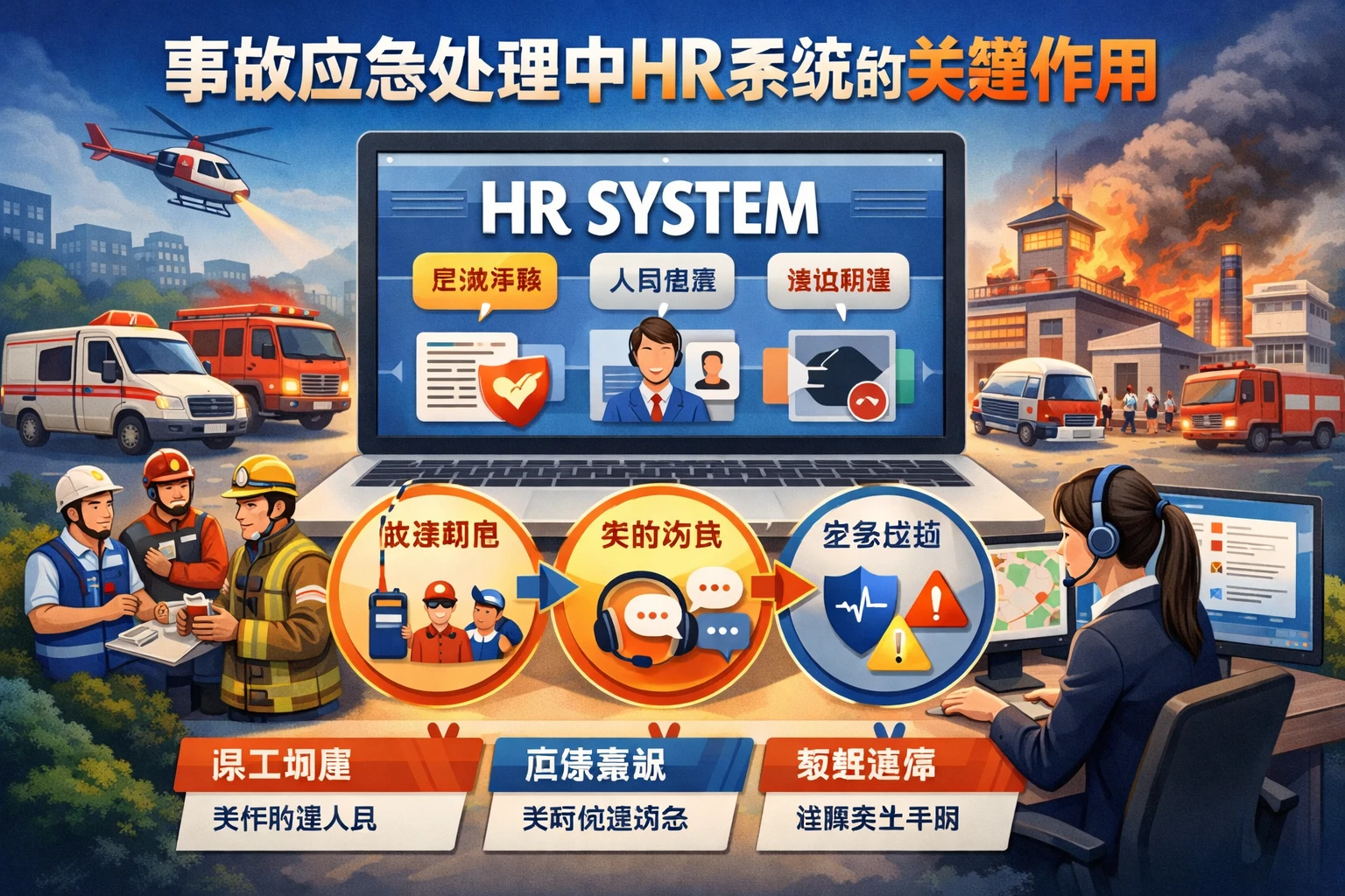 事故应急处理中HR系统的关键作用