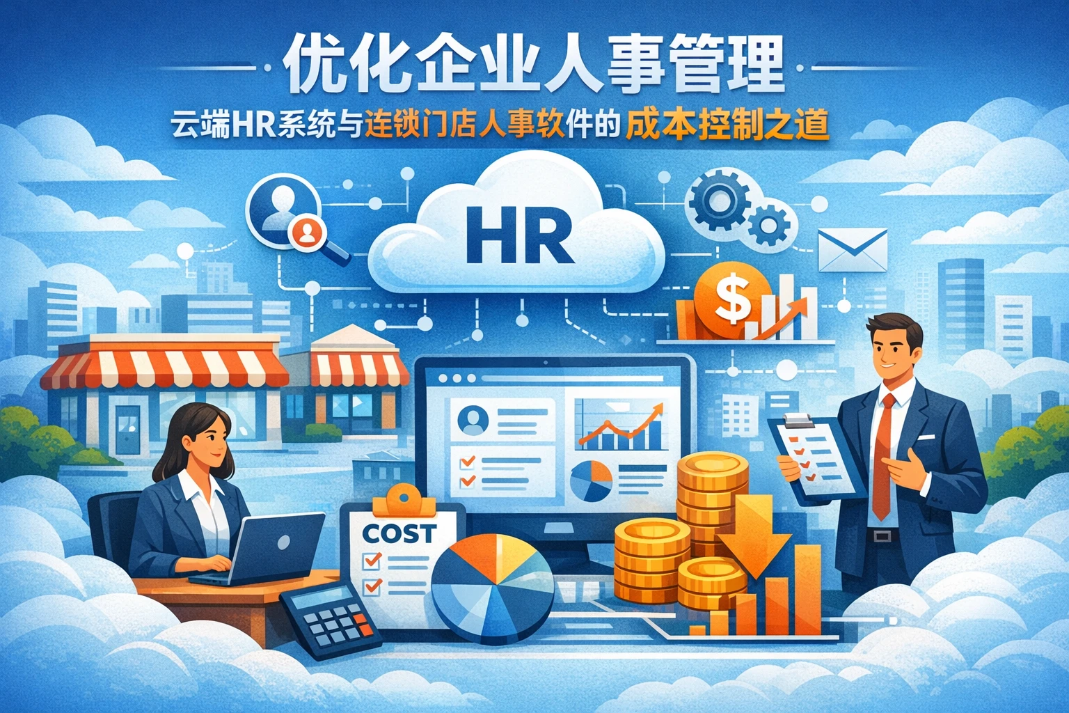 优化企业人事管理:云端HR系统与连锁门店人事软件的成本控制之道