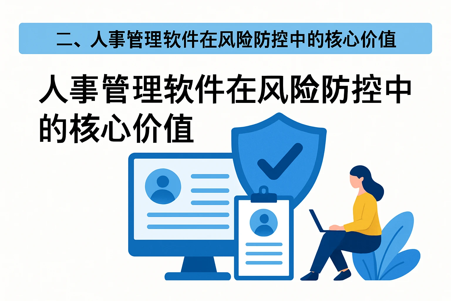 二、人事管理软件在风险防控中的核心价值