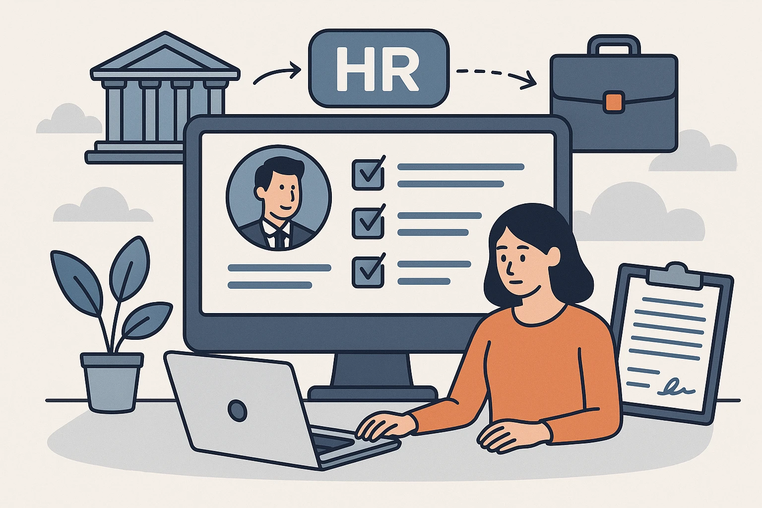 智能人事系统在劳动合同管理中的关键作用：从事业单位到企业的最佳实践