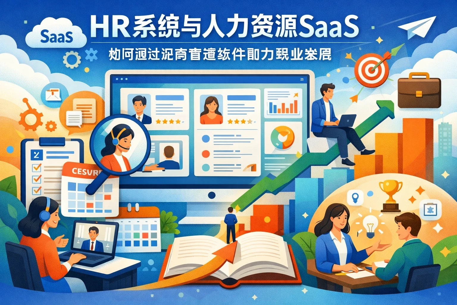 HR系统与人力资源SaaS如何通过招聘管理软件助力职业发展