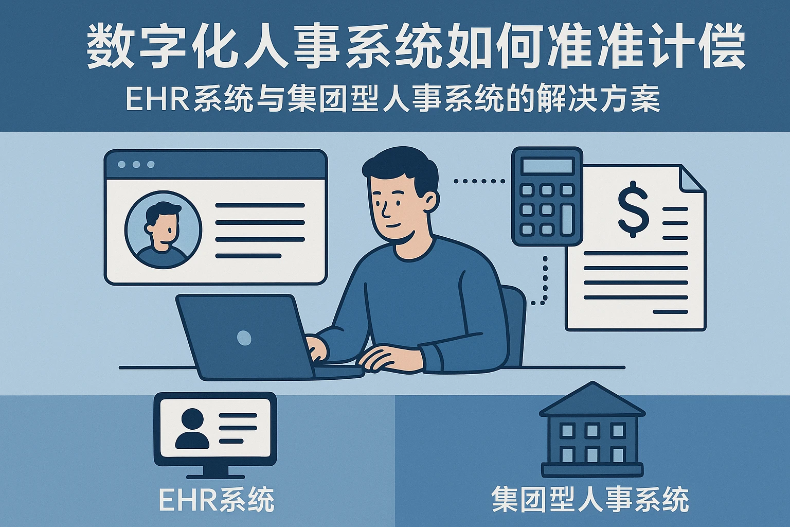 数字化人事系统如何精准计算离职补偿：EHR系统与集团型人事系统的解决方案