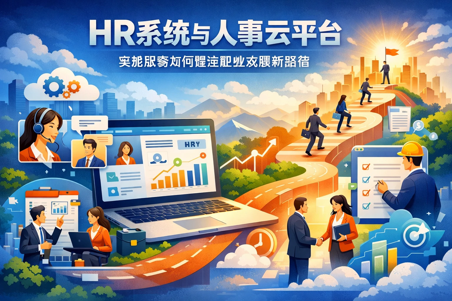HR系统与人事云平台：实施服务如何塑造职业发展新路径