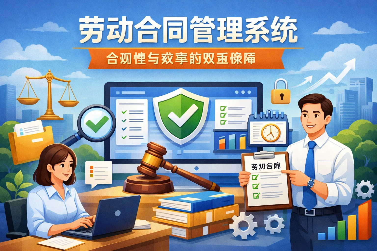 劳动合同管理系统:合规性与效率的双重保障