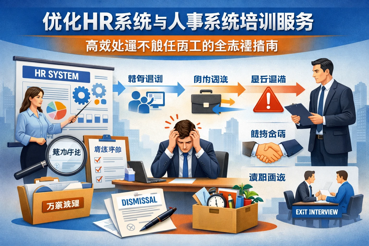 优化HR系统与人事系统培训服务：高效处理不胜任员工的全流程指南