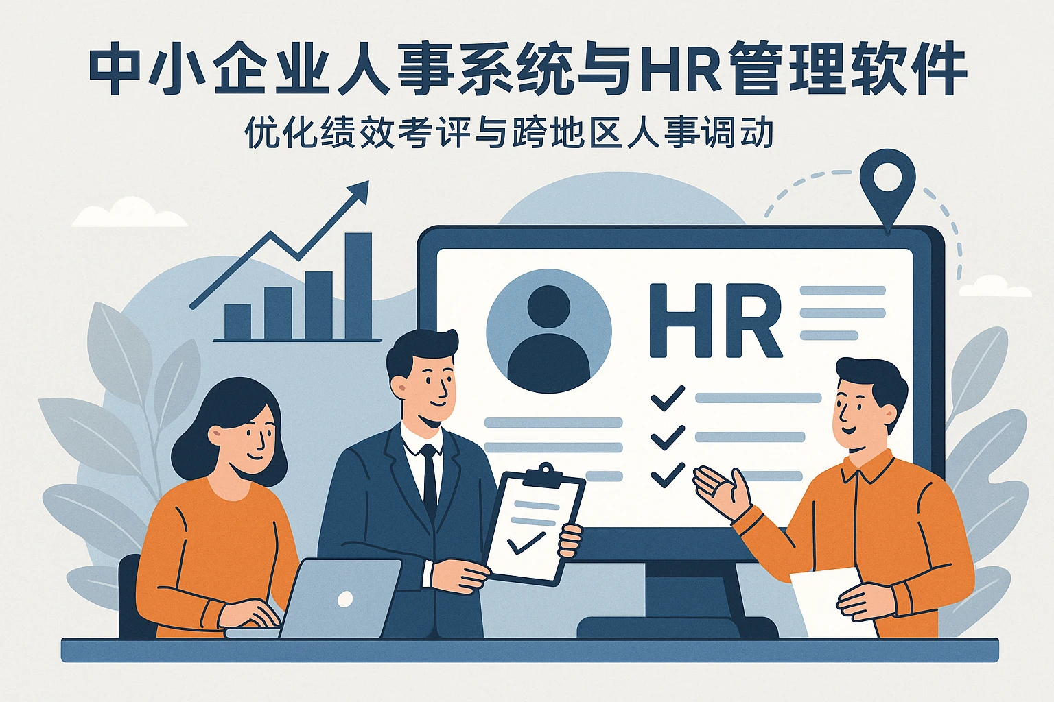 中小企业人事系统与HR管理软件：优化绩效考评与跨地区人事调动