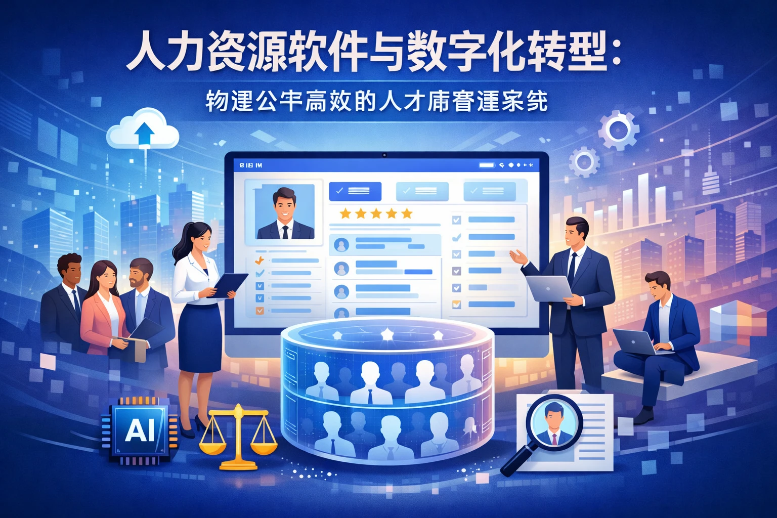 人力资源软件与数字化转型：构建公平高效的人才库管理系统