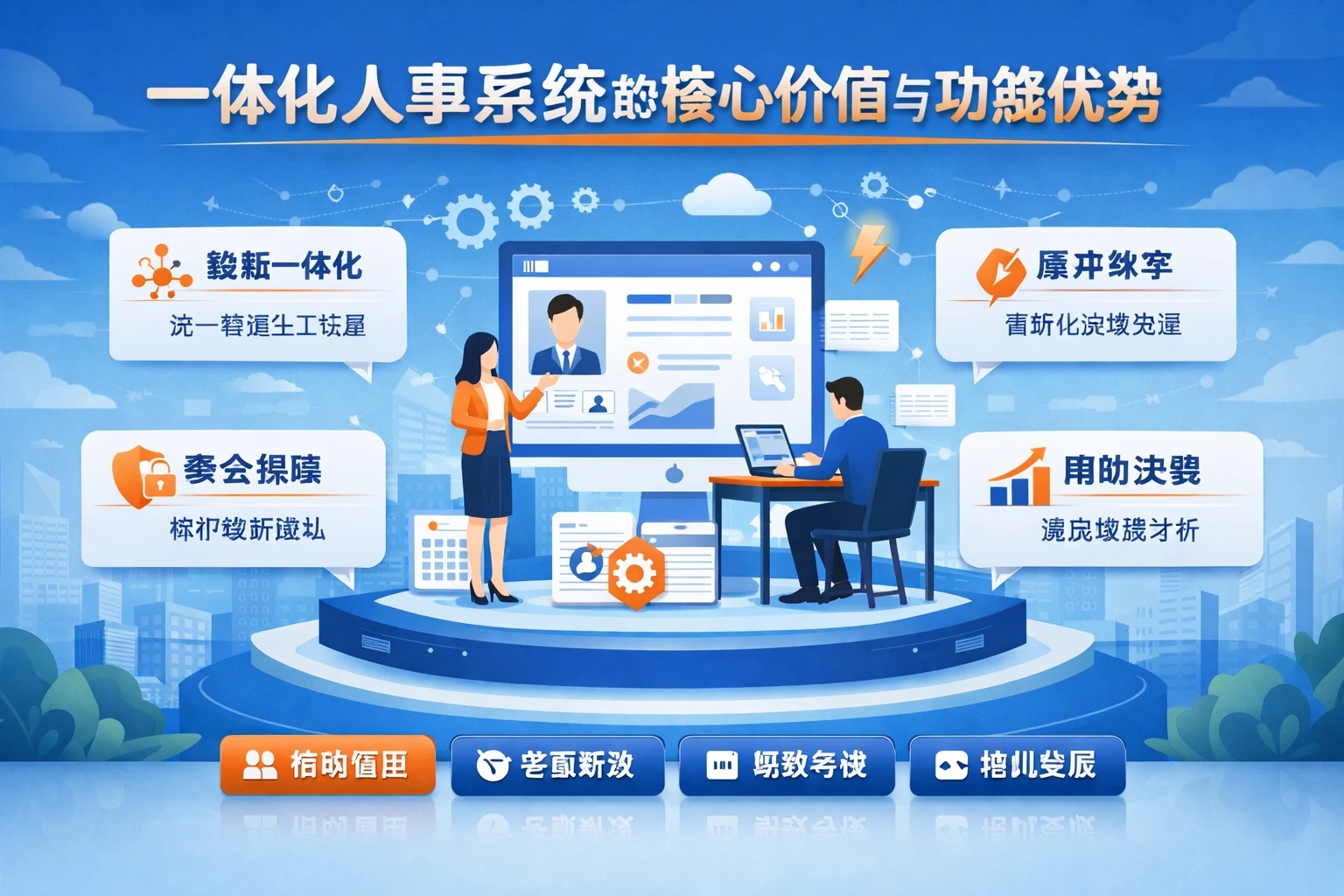 一体化人事系统的核心价值与功能优势