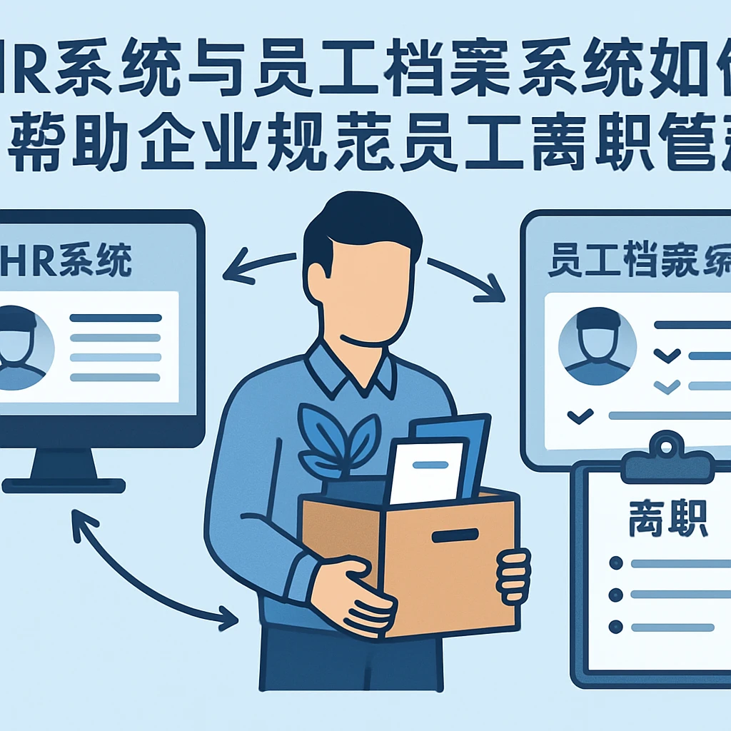 HR系统与员工档案系统如何帮助企业规范员工离职管理