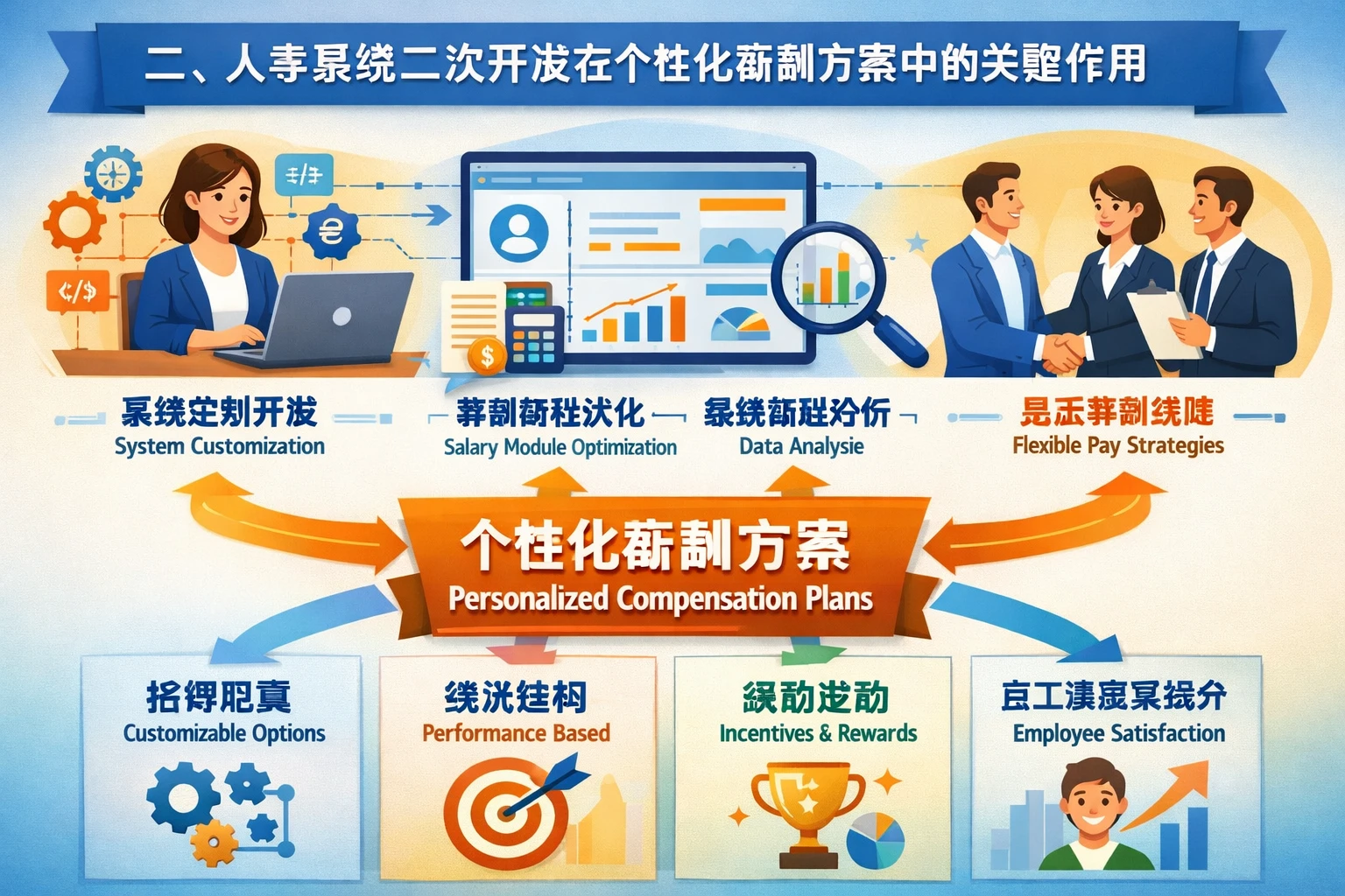 二、人事系统二次开发在个性化薪酬方案中的关键作用