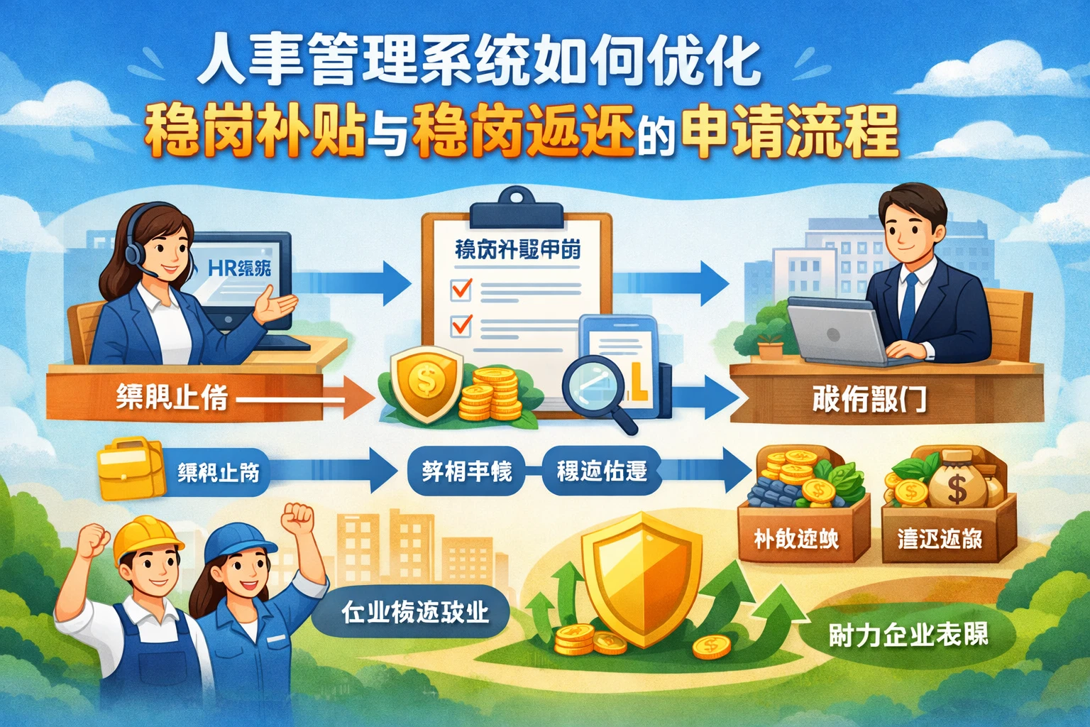 人事管理系统如何优化稳岗补贴与稳岗返还的申请流程