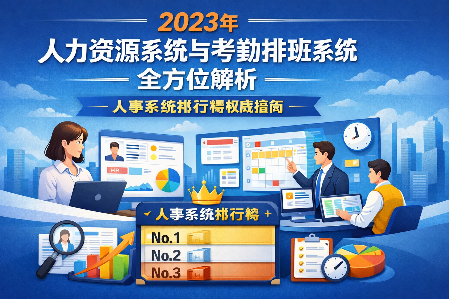 2023年人力资源系统与考勤排班系统全方位解析：人事系统排行榜权威指南
