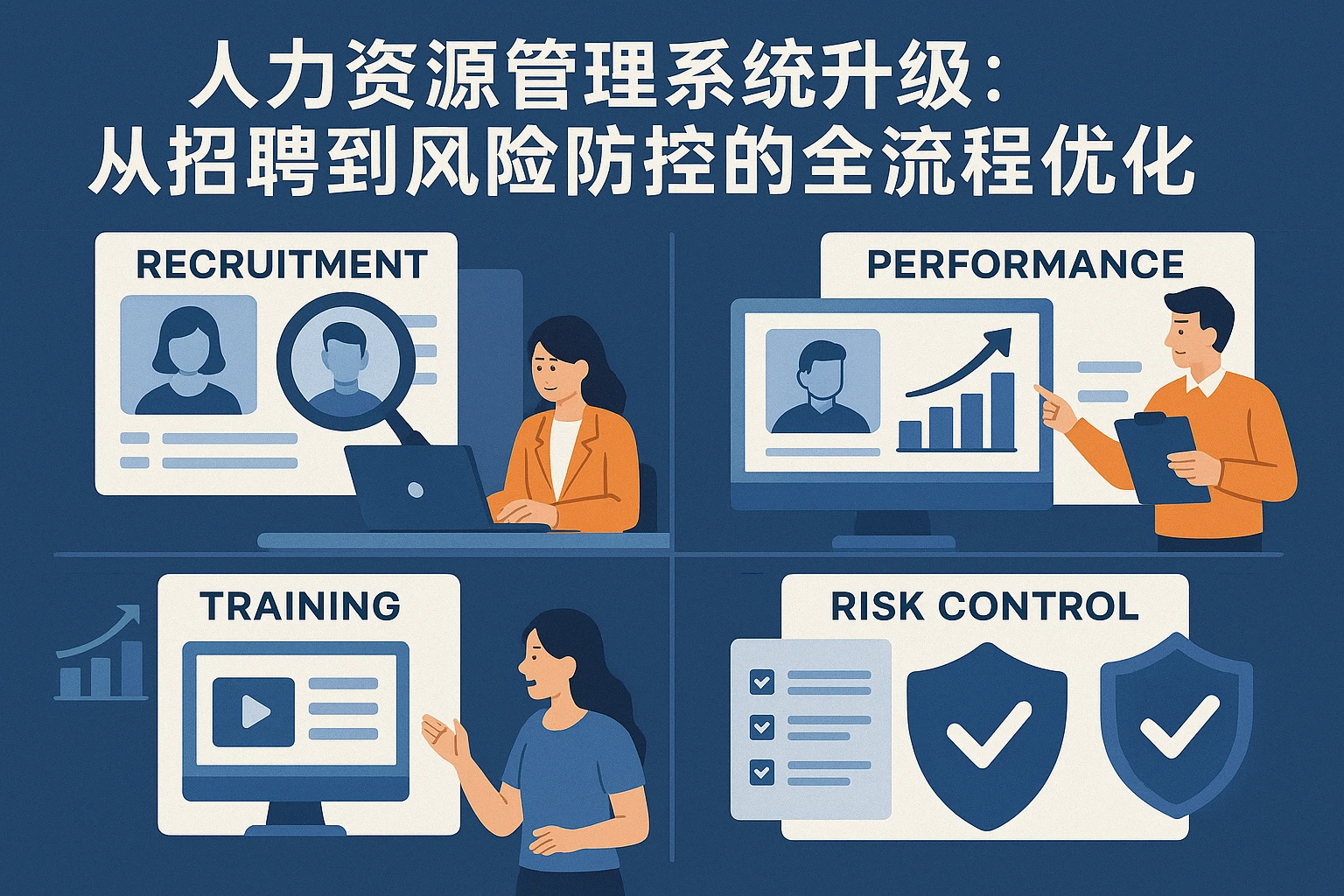 人力资源管理系统升级：从招聘到风险防控的全流程优化