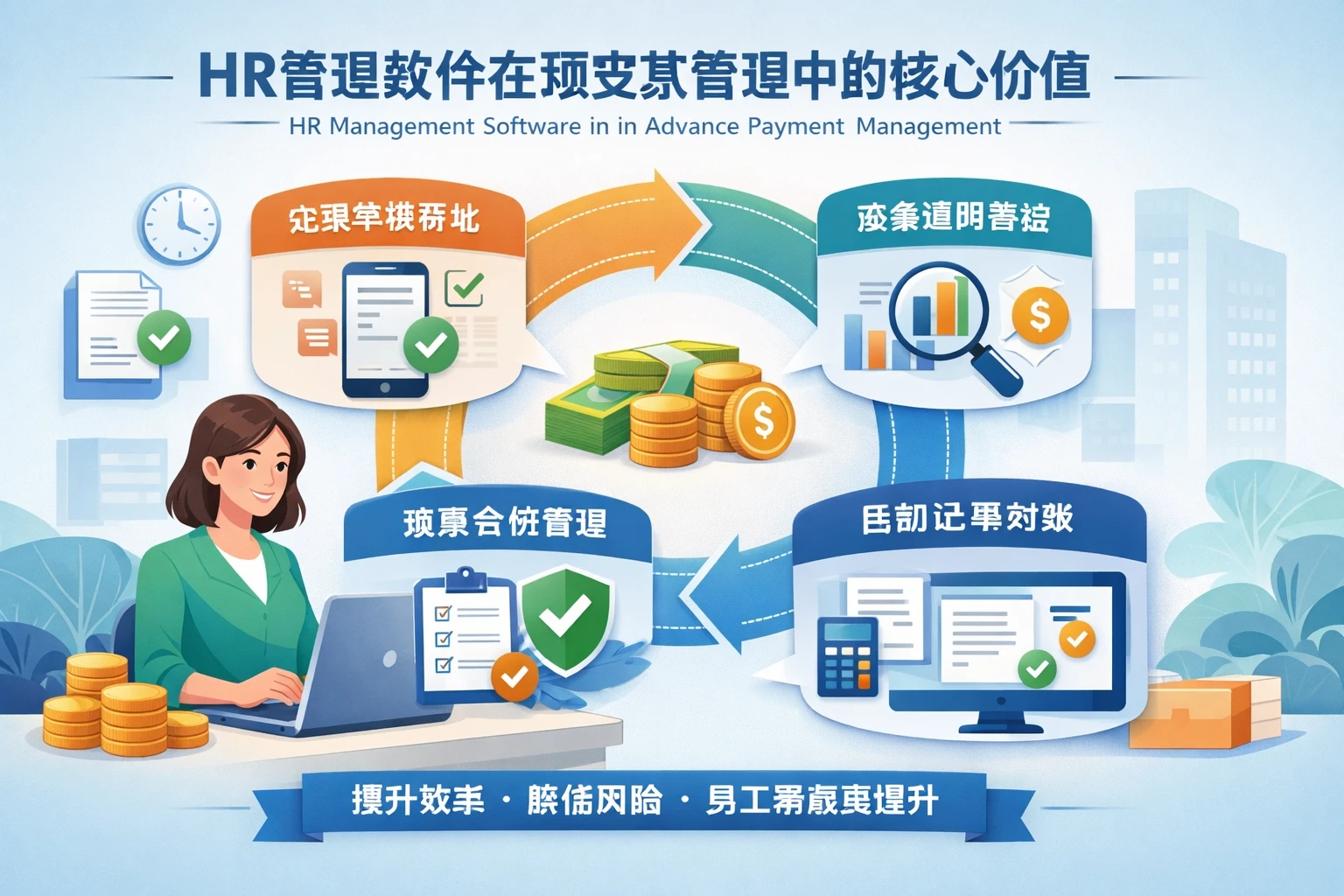 HR管理软件在预支款管理中的核心价值
