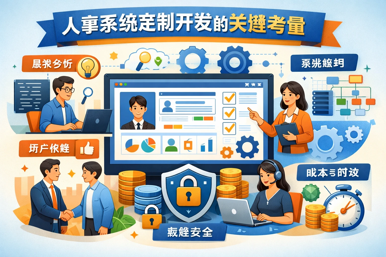 人事系统定制开发的关键考量