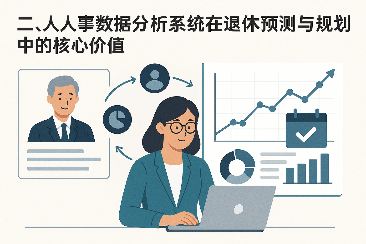 二、人事数据分析系统在退休预测与规划中的核心价值