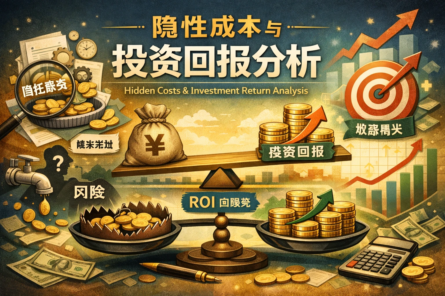 隐性成本与投资回报分析
