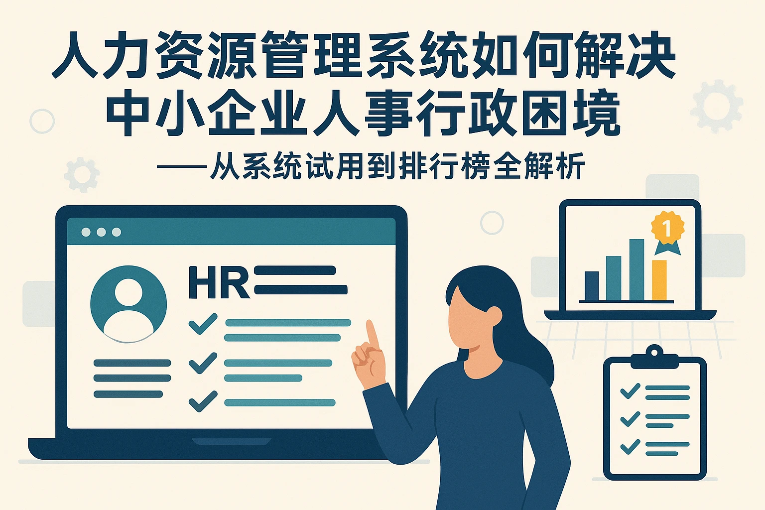 人力资源管理系统如何解决中小企业人事行政困境——从系统试用到排行榜全解析